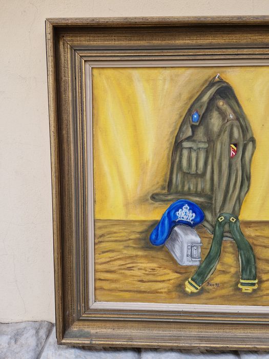 Прекрасна много добра картина масло върху платно