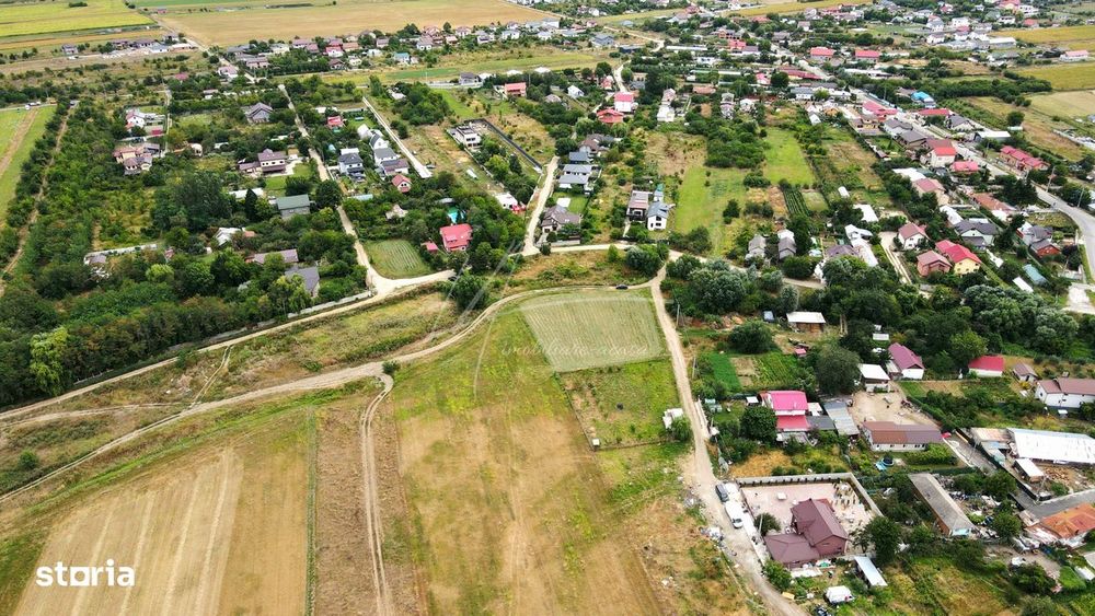 Teren intravilan la Teghes – pozitionare excelenta langa padure