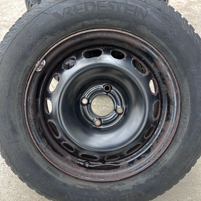 Roti iarna CITROEN / PEUGEOT - Jante de tabla 15" + anv 205 65 15