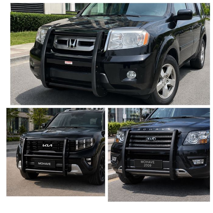 Защита бампера Таран Honda Pilot Kia Mohave