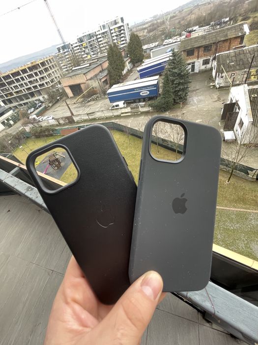 Husa de piele sau silicon MagSafe si animatie iPhone 12 / 12 Pro