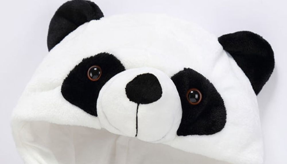 Бебешки плюшен гащеризон панда