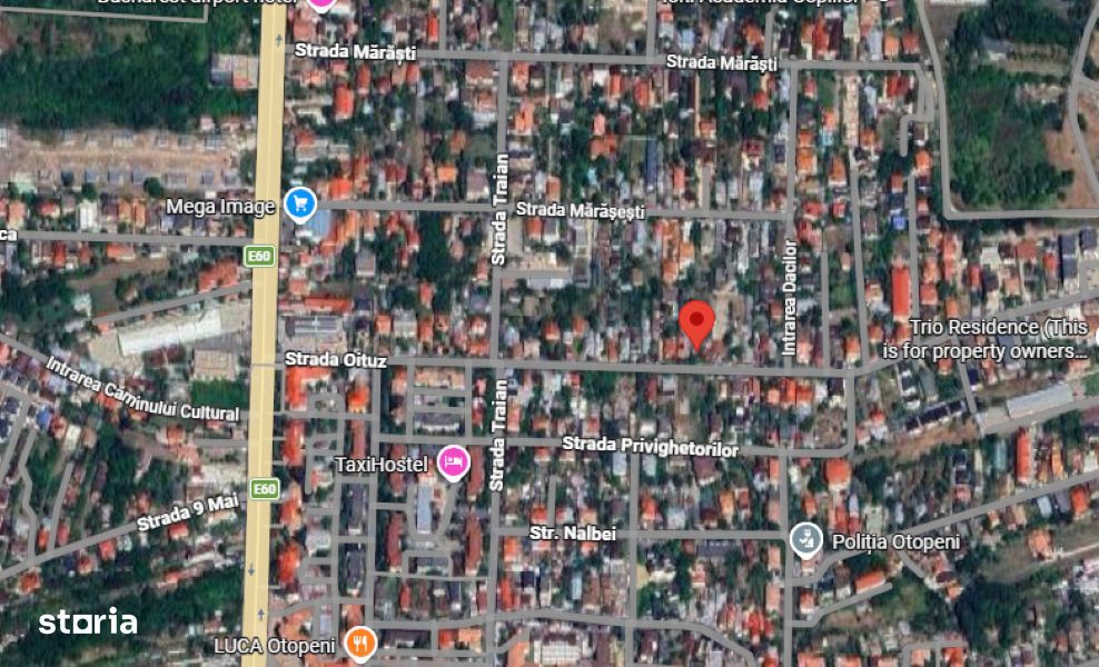 Otopeni - Central str. Oituz, Teren 956 mp!