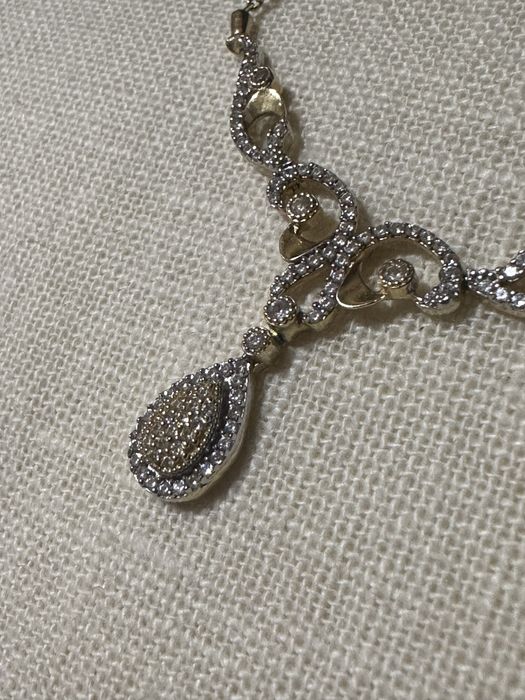 Уникално златно дамско колие