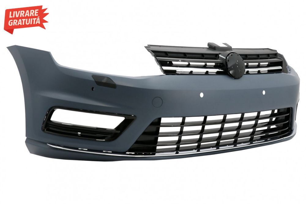 Kit Exterior Complet VW Golf VII 7 (2012-2017) cu Faruri LED Semnal Di