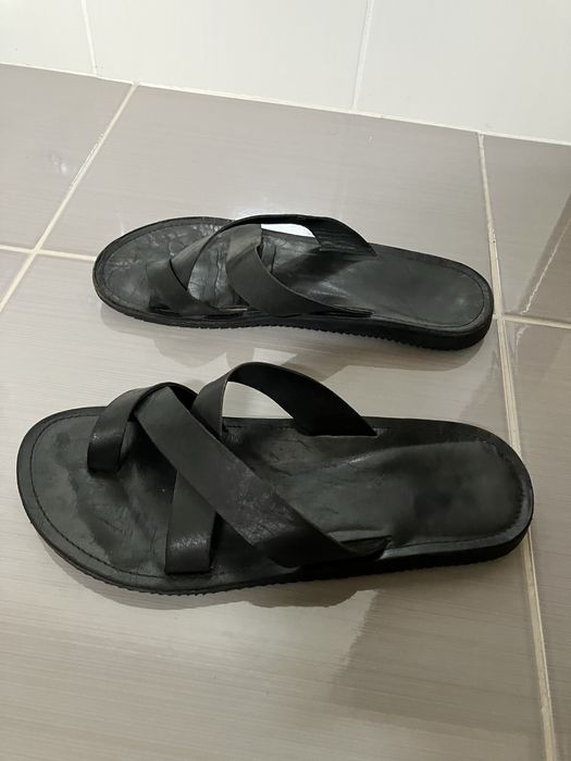 Papuci bata  din piele naturala marimea 40