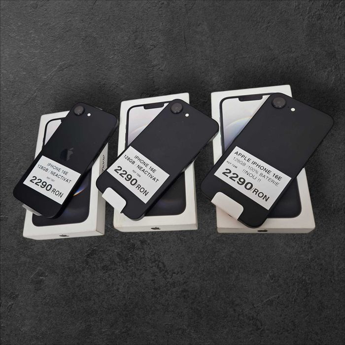 Apple Iphone 16E 128GB NOU NEACTIVAT / Amanet Tulcea