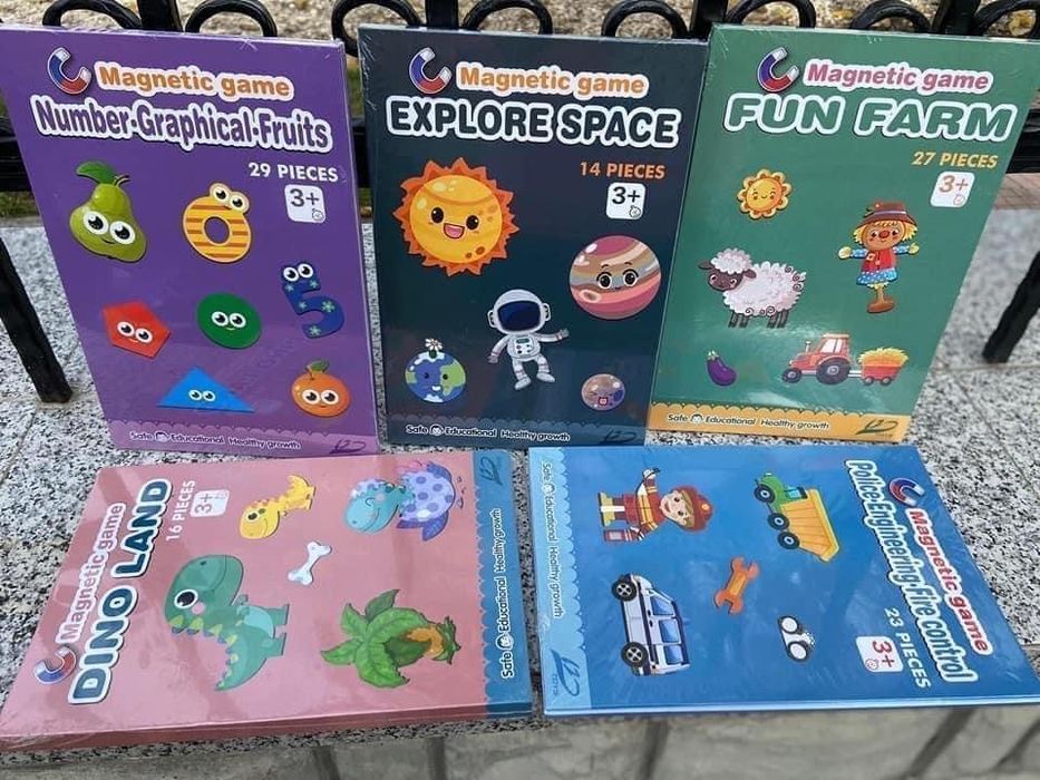 Магнитна игра Динозавърски свят