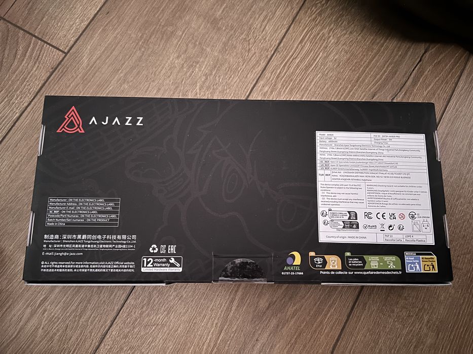 Ajazz AK820 Pro белый