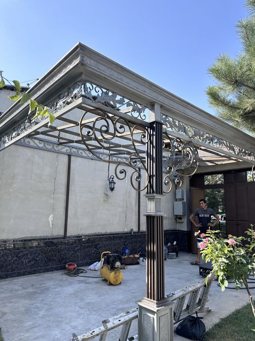 Darvoza naves reshotka panjara yasash  boyash kraska qilish hizmat bor