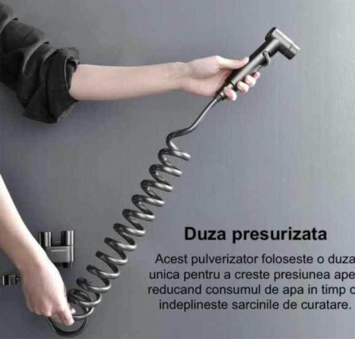 Set dus bideu cu presiune inalta