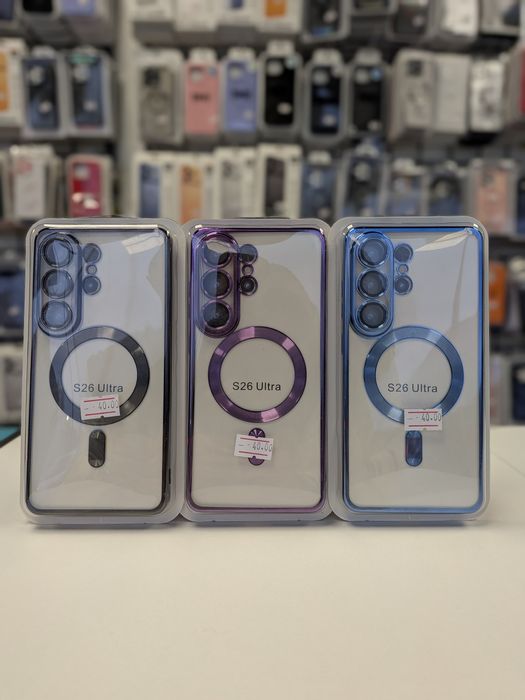 Folie, Cablu, Încărcător, Husa cu MagSafe Samsung s26 ultra