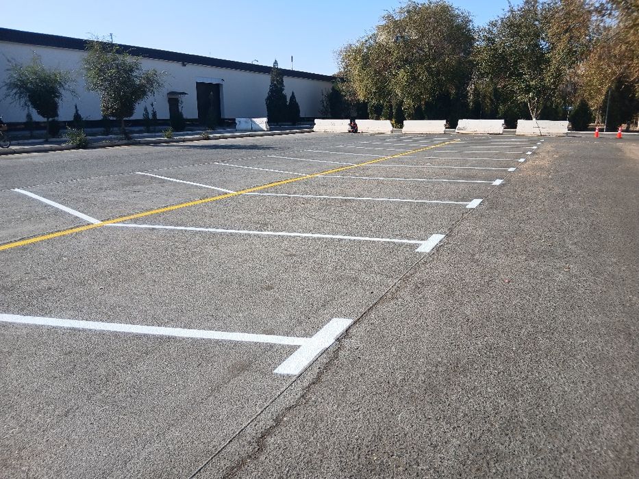 Дорожная разметка качественная и быстрая работа