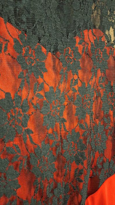 Rochie rosie lunga de ocazie