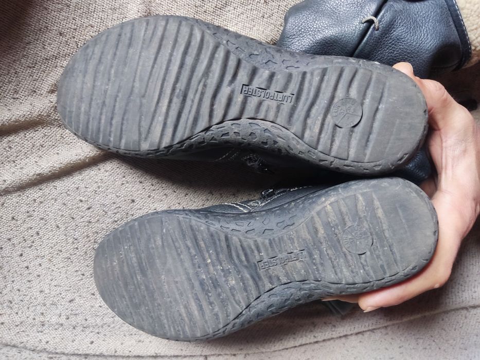 cizme piele dama cu blana naturala masura  37