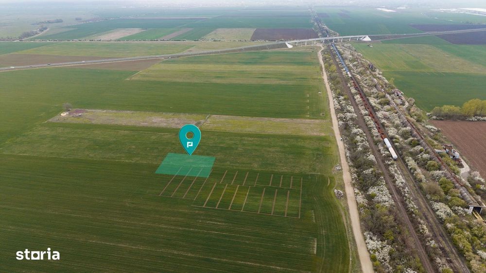 Teren dezvoltare bloc P+2E+M Giroc PUZ aprobat