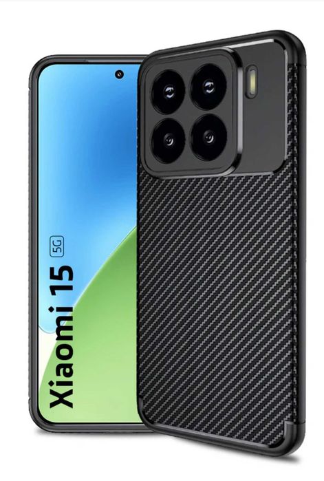 Husa premium Antisoc model Carbon pt. Xiaomi 15 5G / Xiaomi 15 Ultra