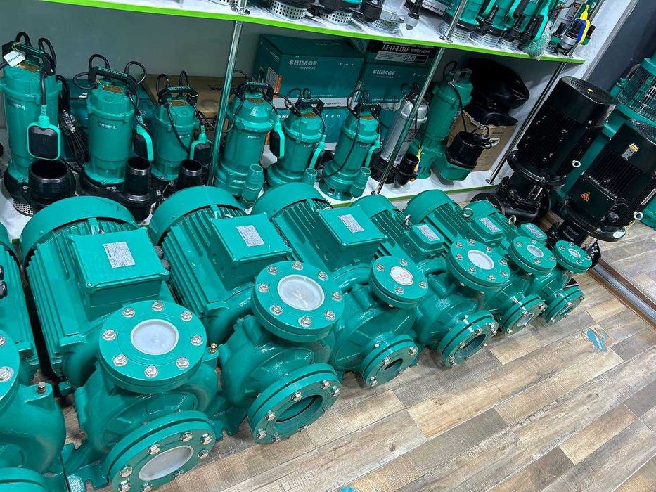 Центробежный насос для циркуляции 1,5kw до 75 kw есть