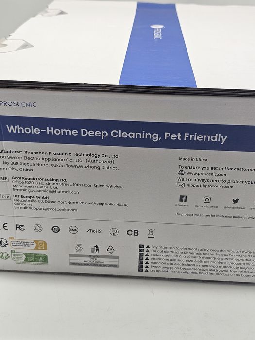Super oferta ! Aspirator vertical fără fir Proscenic P15 (Cordless Vacuum Cleaner)