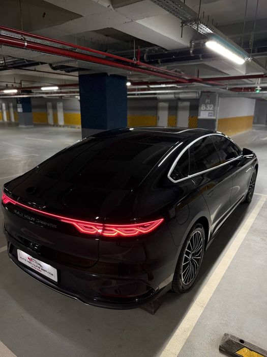 BYD Han 506 км 2024г Черный! 38 тыс км пробега! Чистая краска!