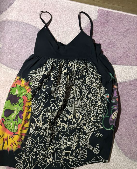 Ed hardy туника/рокля