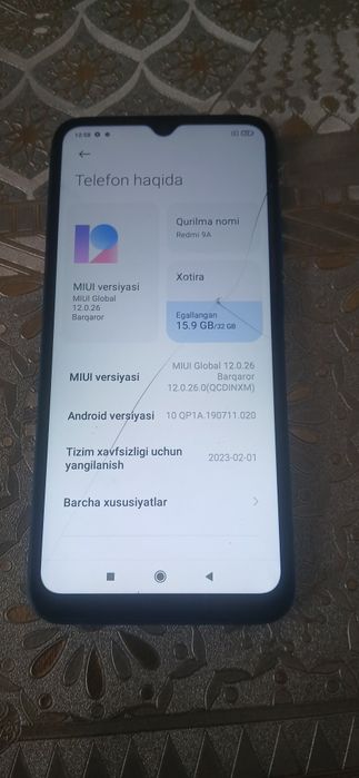Redmi 9A Sotiladi. 32Gb