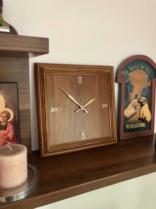 Ceas de perete Junghans, lemn, mecanism Quartz, Made in Germany