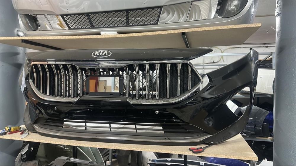 Kia k7 передние бампер (киа к7)
