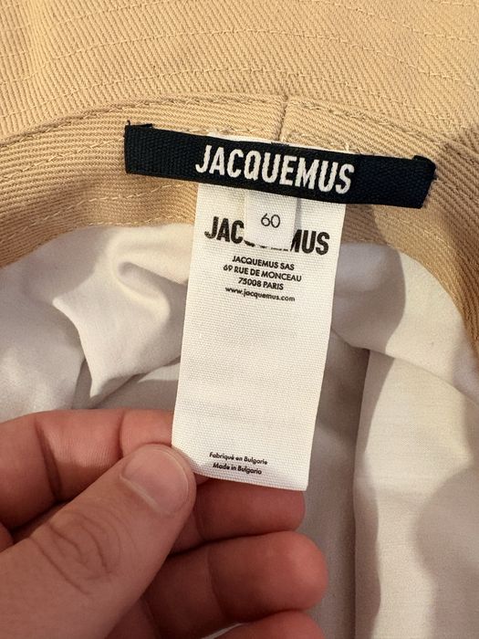Оригинална шапка Jacquemus  - бежова