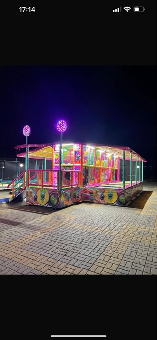 Батут лобиринт мобильный