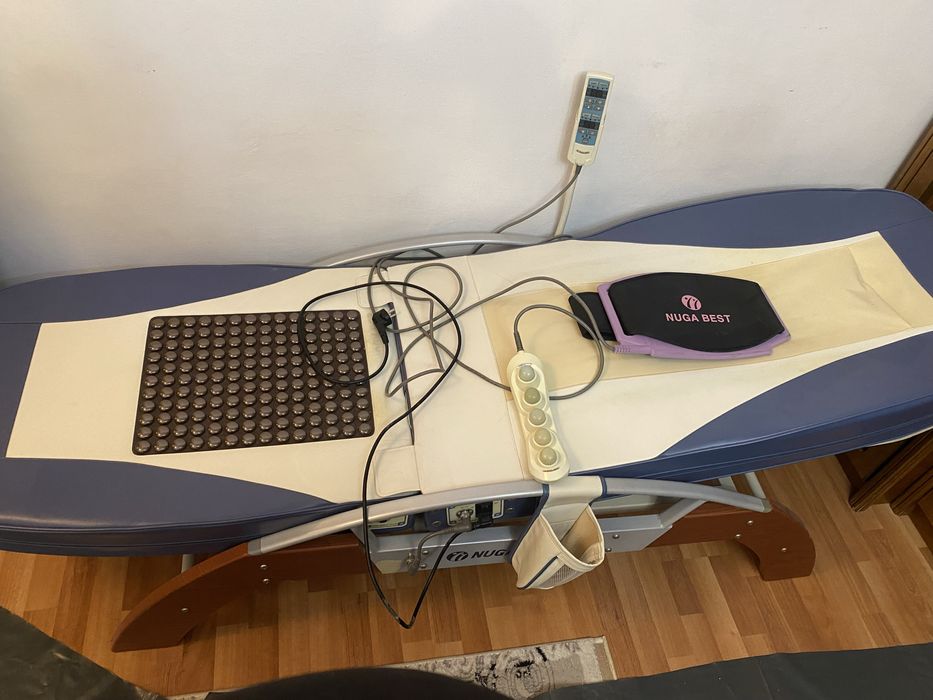 Pat masaj saltea si aparat masaj picioare Nugabest