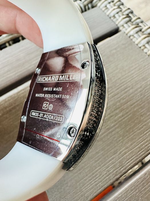 RM ladies watch diamonds