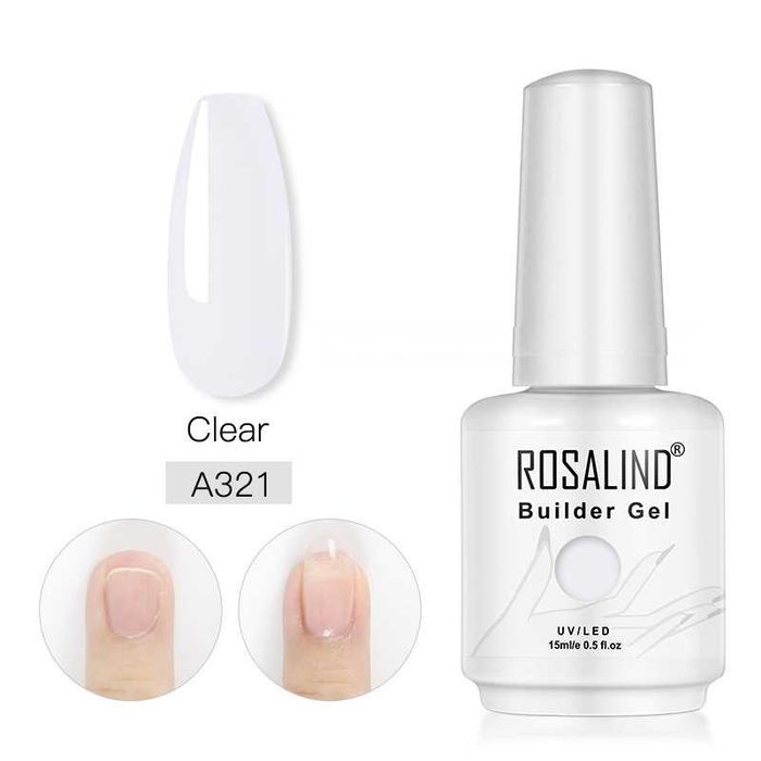 15мл ROSALIND Uv & Led изграждащ течен гел