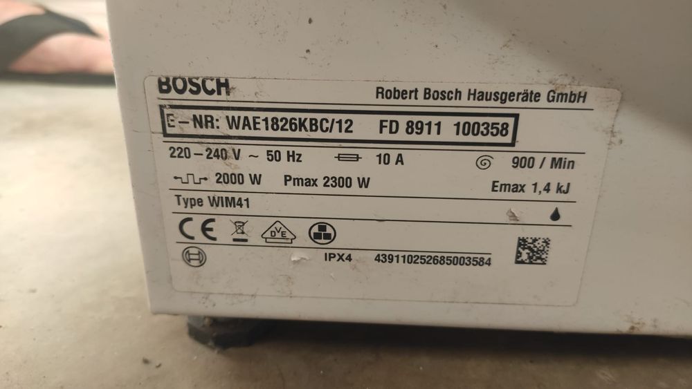 Стиральная машина BOSCH 6 maxx.