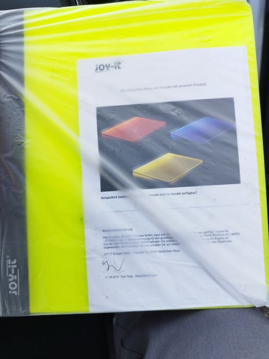 Светеща подложка за мишка, наречена "JOY-IT Mouse-LightPad