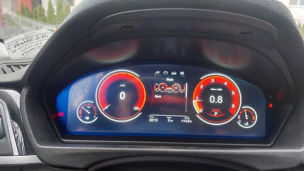 Ceasuri digitale 6WB BMW E60 E90 F30 F10 F07 F06 F01 F15/16 F25 E70/71