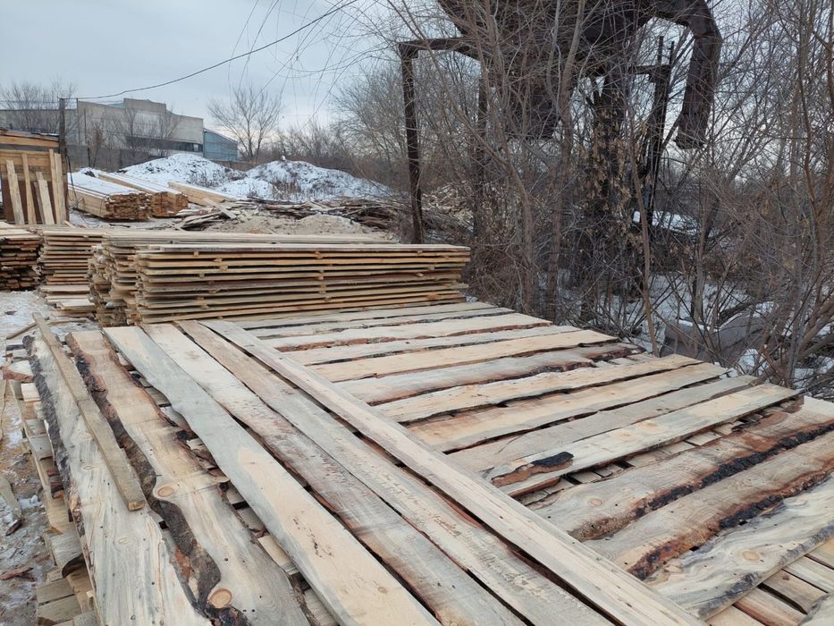 Доски обрезной не обрезной