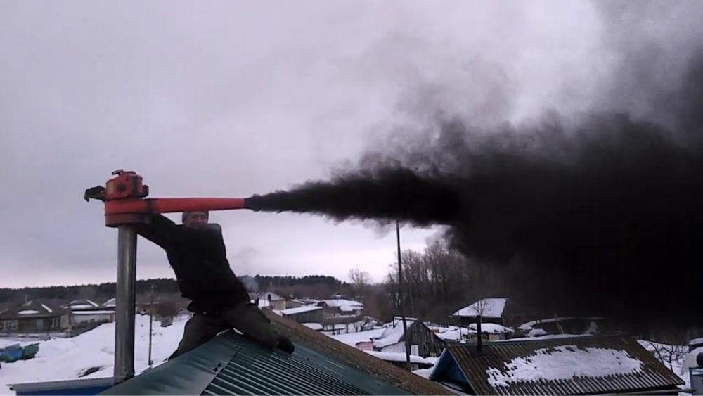 Чистка печных труб
