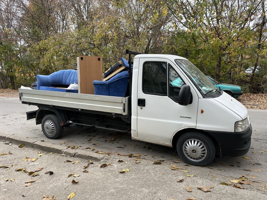 Транспортни и хамалски услуги с бус и самосвал