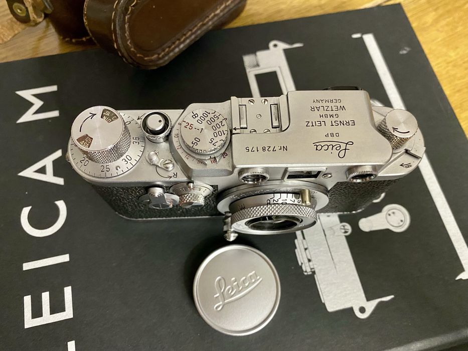Leica IIIf res rial and self timer