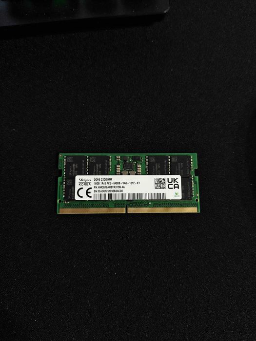 SK Hynix - Kit 32GB (2x16GB) RAM DDR5 6400MHz Laptop Gaming