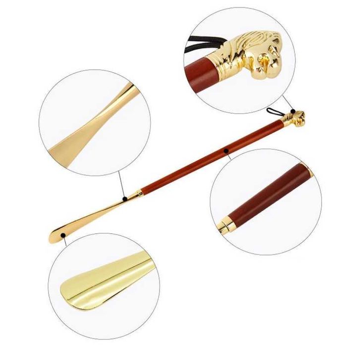 Ложка для одевание обув Золотистый цвет