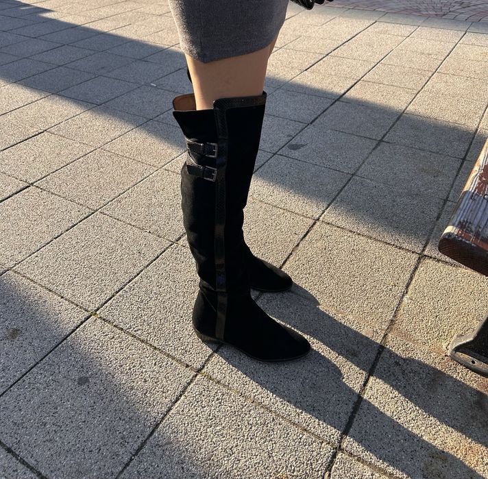 Велурени ботуши/чизми Michael Kors