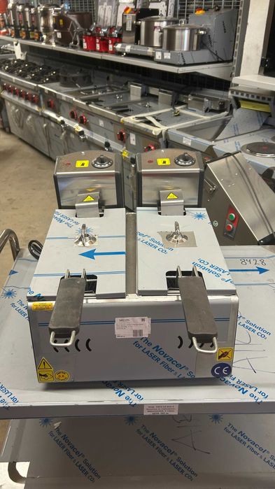 Двоен Електрически Фритюрник 3 + 3 литра