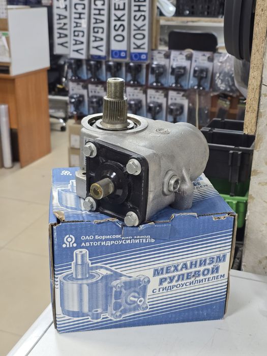 Рулевой редуктор на Газель алюминиевый корпус оригинальный