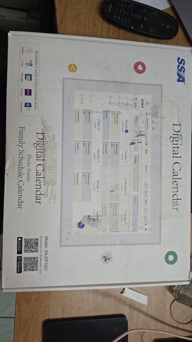 SSA eCalendar 15.6″ Full HD тъчскрийн, смарт семеен календар и дигитална фоторамка