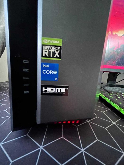 Sistem Gaming Complet / PC Gaming i5 12400F, 3060TI 8GB, 16GB DDR4, 512GB SSD M2