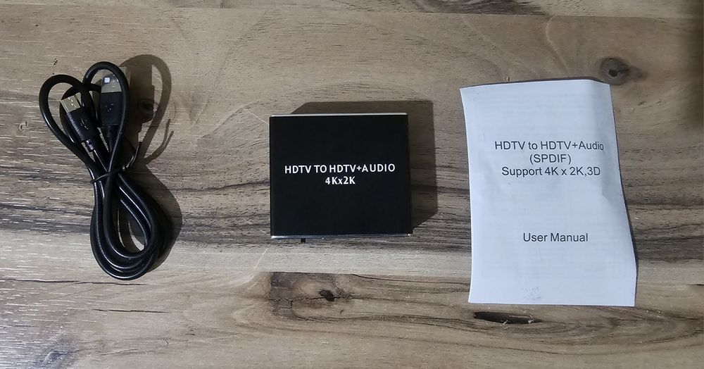 HDTV to HDMI + Audio (SPDIF) Converter – Support 4Kx2K / 3D