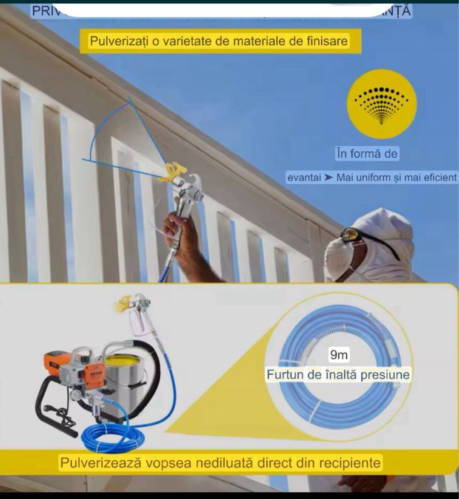 Pompa Profesionala Vopsea Lavabila