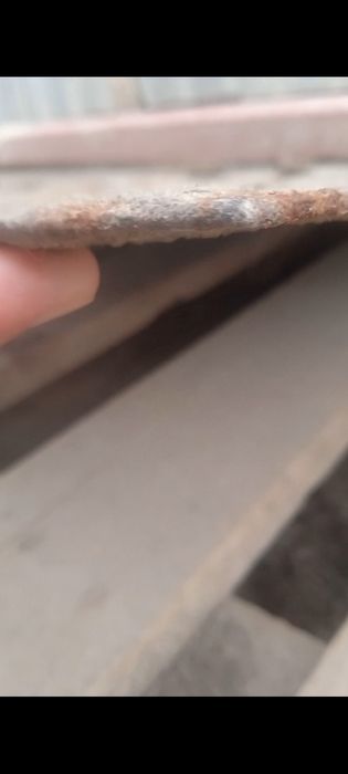 Лист металл. 1,7 на 1 м